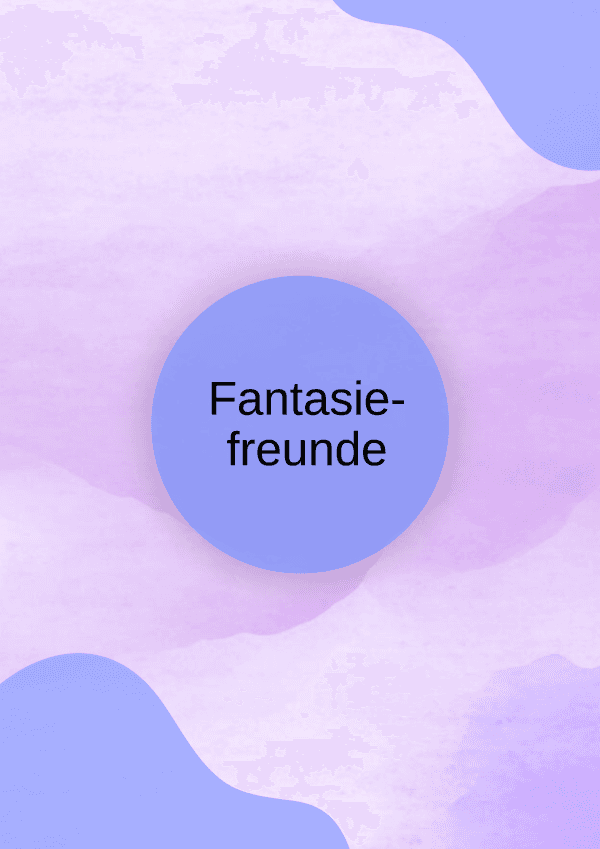 Fantasiefreunde, bunt und kühn